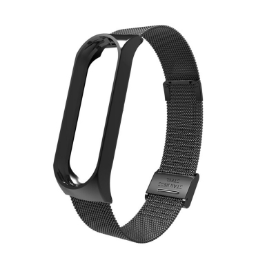 Bakeey Milanese Stainless Steel Replacement Watch Band Metal Buckle for Xiaomi Mi Band 4 Smart Watch [1533167]