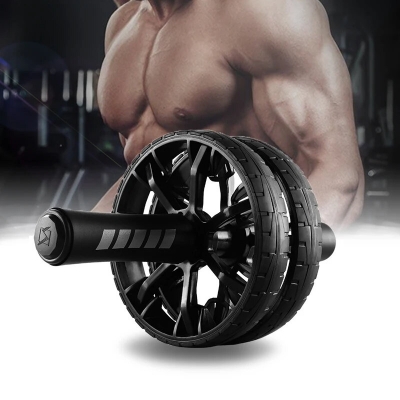 Abdominal Tonifying Wheel Mute Muscle Trainer Exercise Roller for Body Shaping Abs Core Workout Home Gym Fitness Equipment COD [2005393]