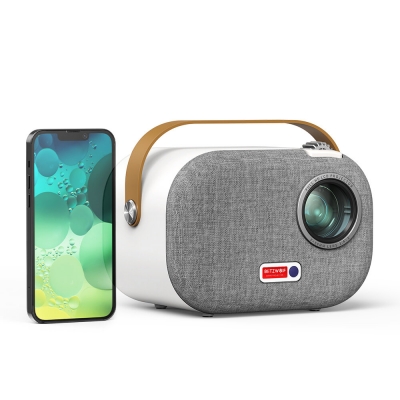 Blitzwolf®V2 1080P Android Projector Automatic Keystone Correction 5G-WIFI 200ANSI Lumens Android 9.0 Google Assistant Portable Mini Home Theater Outdoor Movie [1971904]