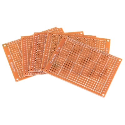 50pcs Universal PCB Board 5x7cm 2.54mm Hole Pitch DIY Prototype Paper Printed Circuit Board Panel Single Sided Board COD [1612539]