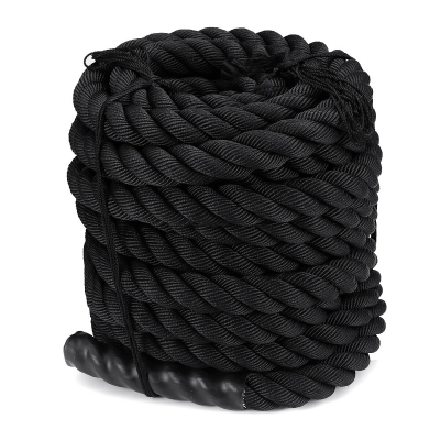 38mmx9/12/15m Heavy Battle Rope Fitness Climbing Strength Training Undulation Exercise Tools COD [1700449]