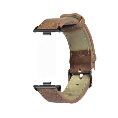 Xiaomi Mi Band 8 Pro Multi-color Retro Flat Leather Smart Watch Band Replacement Strap COD [2000502]