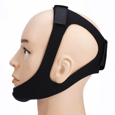 Anti-Snoring Headband Belt Stop Snoring Sleep Apnea Jaw Care Triangle Sleeping Support Mask Snore Belt COD [2001265]