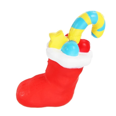 Squishy Christmas Sock Slow Rising Soft Toy Kids Gift Decor COD [1246248]