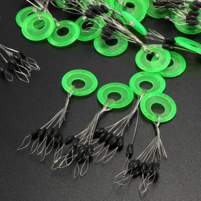 100pcs Cylinder Fishing Stopper Water Floats Bobbers Sinker Fishing Tackle COD [1001005]