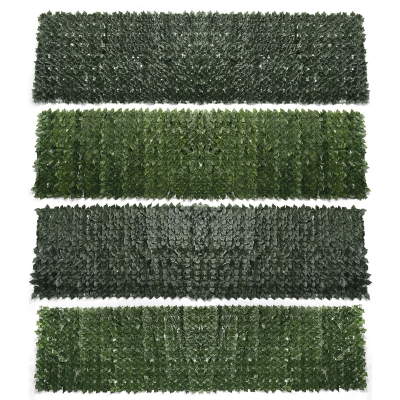 1x4M Artificial Faux Ivy Leaf Privacy Fence Screen Hedge Decor Panels Garden Outdoor COD [1979711]