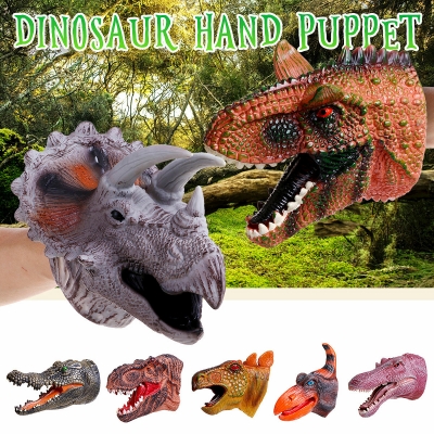 Simulation Dinosaur Crocodile Hand Puppet Gloves Toys COD [1818660]