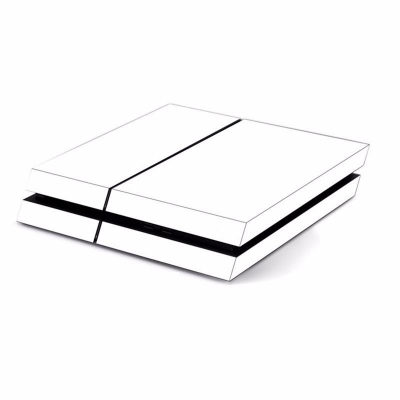 White Skin Sticker for PS4 Play Station 4 Console 2 Controller Protector Skin COD [1067674]