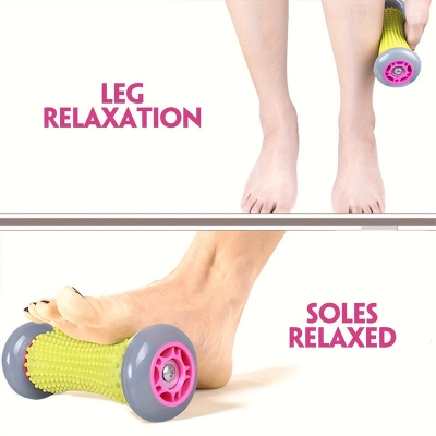 Foot Roller Massager Fascia Relaxation Massage Roller Deep Tissue Recovery Foot Massager Relief Plantar Fasciitis Tool Muscle Relaxation Fascia Ball COD [2006772]