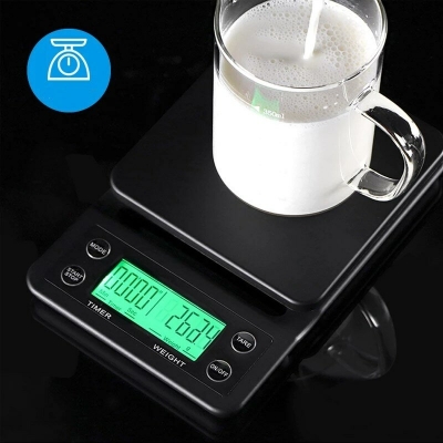 HiBREW Electronic Coffee Timing Scale Weighing Countdown for Kitchen COD [1787412]