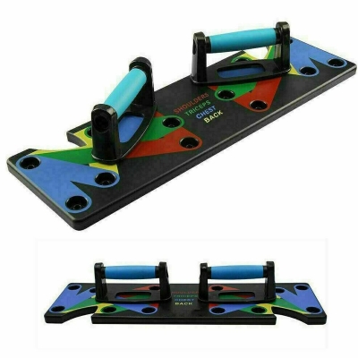 9 In 1 Push-Up Board Fitness Workout Muscle Strength Training Push Up Stand Home Exercise Tools COD [1667693]