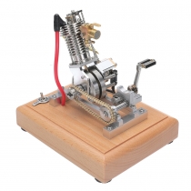 Banggood H09 Mini Hoglet CNC Single Cylinder Engine Kids Children Science Discovery Toys COD