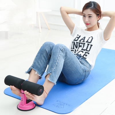 Adjustable Sit Up Assistant Bars Abdominal Core Fitness Workout Stand Portable Situp Suction Home Gym Exercise Tools COD [1697292]