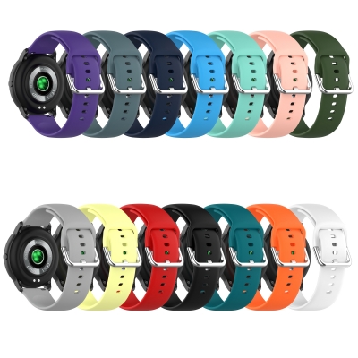 [Multi-Color to Choose] Bakeey Comfortable Soft Silicone Watch Band Strap Replacement for Xiaomi Haylou RT LS05S/ Haylou Solar LS05/ YAMAY SW022/ Imilab KW66 [1862265]