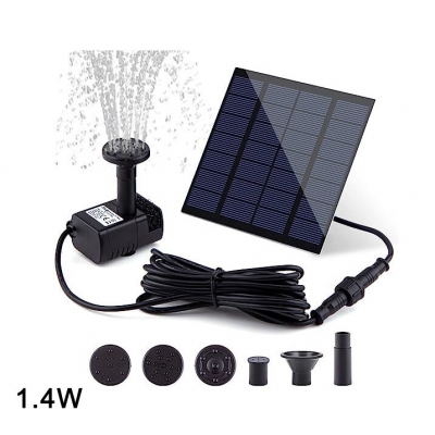 6V 2W / 7V 1.4W 1705L/H DC Pump Solar Swimming Pool Landscane Fountain Aquarium Submersible, Rockery Fountain Garden Solar Pumps COD [2010317]