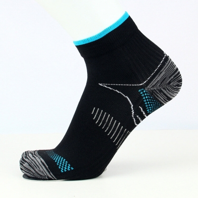 5 Pairs Plantar Fascia Compression Socks Sweat-absorbent Deodorant Breathable Sweats Sports Pressure Socks COD [2008141]