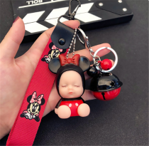 Cartoon Sleeping Cute Doll Keychain Kids Toys