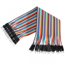 400pcs 20cm Male to Male Color Breadboard Jumper Cable Dupont Wire