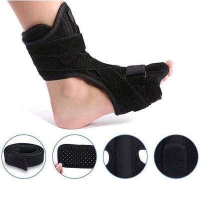 1pcs Adjustable Ankle Support Plantar Fasciitis Night Breathable Splint for Plantar Fasciitis Foot Heel Pain COD [1999923]