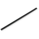 10pcs 40 Pin Single Row 2.54mm Round Female Header Pin