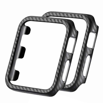 Bakeey Carbon Fiber Watch Bumper Watch Cover For Apple Watch Series 1/2/3/4 COD [1396635]