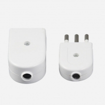 Italian Standard 10A/16A Small Italian Power Plug Male Socket Female Socket 3 Round Pin Converter Adaptor Detachable Italy Plug COD