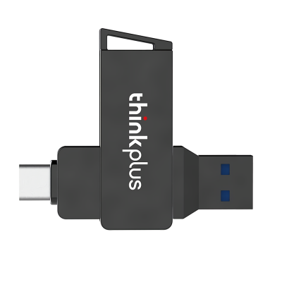 Lenovo Thinkplus MU251 USB3.0 Type-C Flash Drive 64GB 128GB 256GB Dual Interface Pendrive 360° Rotatable USB Memory Disk COD [2010118]