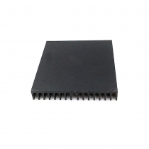 Aluminum Radiator 60 x 60 x 10 MM / 2.36''x 2.36''x 0.39'' Circuit Board Heat Sink Heatsink Cooling Cooler Fin - Black 60 x 60 x 10 MM / 2.36''x 2.36''x 0.39'' Aluminum Radiator Circuit Board Heat Si