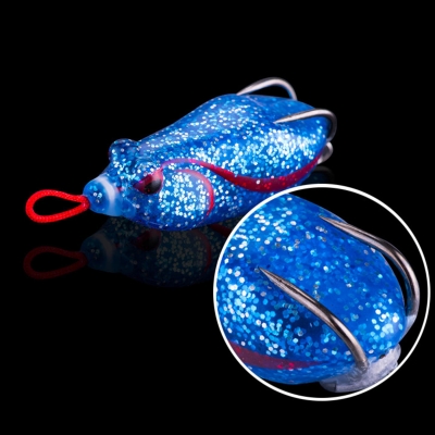 ZANLURE 5cm Trout Fishing Lure Tassels Hooks Lures Soft Bass Baits Fishing Tackle [1602124]