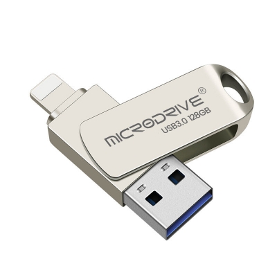 Microdrive 128GB USB Flash Drive USB3.0 Dual Interface High Speed Pendrive Mini Portable Memory U Disk for Phone TV Laptop COD [1993920]