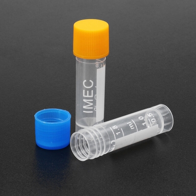 10pcs 1.8ml Plastic Graduated Vial 0.063oz Cryovial Tube Sample COD [1266907]