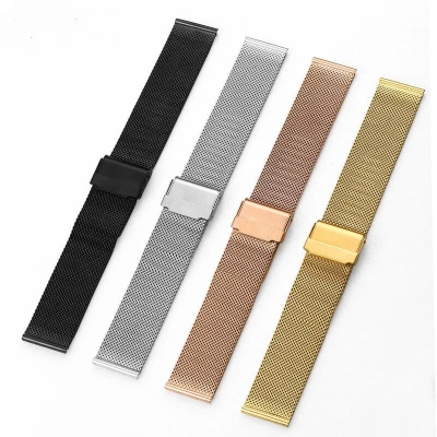 22mm Quick Release Steel Mesh Belt Replacement Strap for Zeblaze Smart Watch COD [2004983]