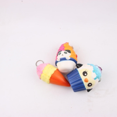 Cartoon Hanging Ornament Squishy With Key Ring Packaging Pendant Toy Gift Decor Collection With Packaging COD [1495429]