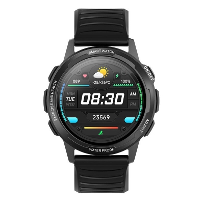 X28 1.32inch 360*360 HD Large Screen Smart Watch Waterproof Heart Rate Monitor Blood Pressure Oxygen GPS Tracker Sport Full Touch Wristwatch COD [1891379]