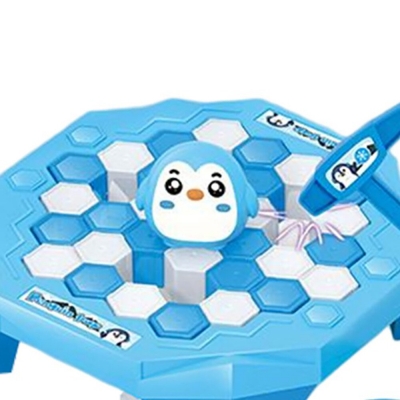 Save Penguin On Ice Game Mini Size Trap Break Activate Family Party Breaking Kids Puzzle Table Knock Block Kids Children DIY Toys COD [1996140]