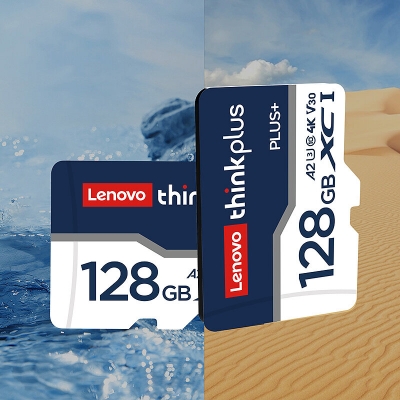 Lenovo Thinkplus 128G Memory Card U3 High-Speed TF Card Smart Card for Driving Recorder Phone Camera COD [1996173]