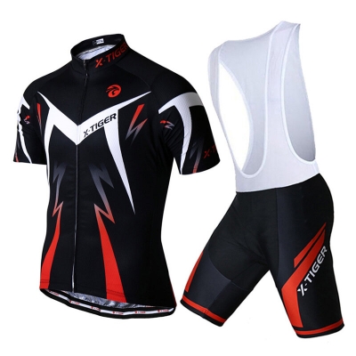 X-TIGER Pro Cycling Jersey Set Bib Pants Summer Cycling Wear Biking Clothing MTB Bike Cycling Clothing COD [1818904]