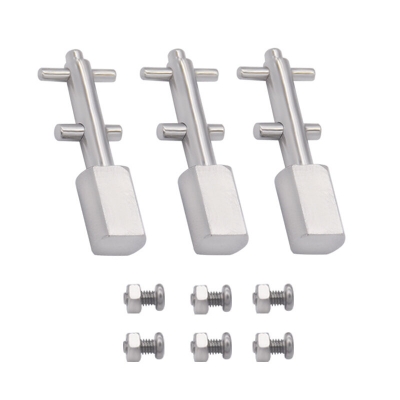 3-Piece Matte Chrome Plated Tilt Switch with Button for Studer Revox B77 PR99 COD [1982453]