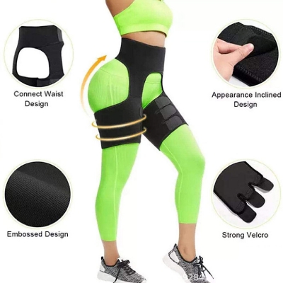 3 In 1 Women Thigh Body Shaper Slimming Body Belt Hip Enhancer Sport Shape-wear Exercise COD [1700441]