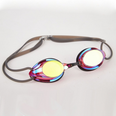 Adult Swimming Glasses Cool Comfortable Professional Competition Swim Goggles Colorful Electroplated Swimming Mirror COD [1987242]