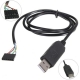 6Pin FTDI FT232RL USB To Serial Adapter Module USB TO TTL RS232 Cable COD