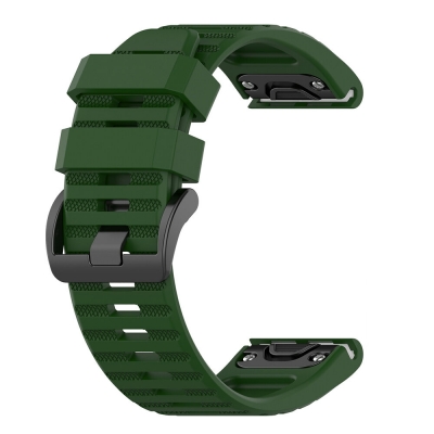 26/22/20mm Silicone Watch Band Strap Replacement for Garmin Fenix 7X/Fenix 7/Fenix 7s COD [1941487]