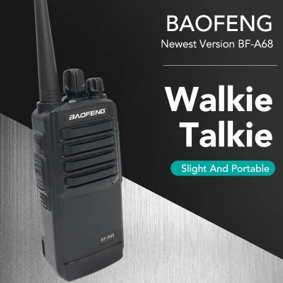 Baofeng BF-A68 10W High-power Walkie Talkie EU Plug 5800mAh Dustproof Anti-fall Portable Handheld Two Way Radio COD [1982674]