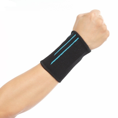 BOER Wrist Hand Support Soft Nylon Fabric Sweat-absorbent Breathable Wristband Protector For Sports Weight Lifting Fitness Training COD [2003821]