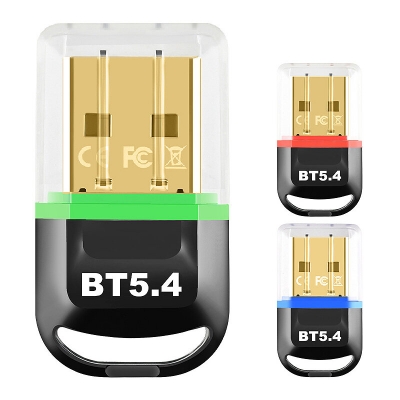 Bakeey BR04 bluetooth 5.4 USB Adapter Transmitter Receiver Wireless USB bluetooth Audio Adapter Dongle Free-driver for PC Computer Laptop COD [2010367]