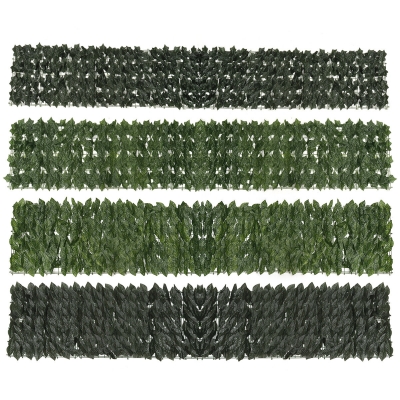 3X0.5M Artificial Faux Ivy Leaf Privacy Fence Screen Hedge Decor Panels Garden Outdoor COD [1947354]