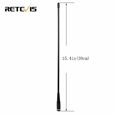 Retevis High Gain VHF/UHF Antenna SMA-F Retevis RHD-771 for KENWOOD BAOFENG UV-5R RETEVIS H777 RT5 Walkie Talkie Hf Transceiver C9030A COD [1210310]