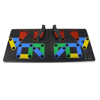 14 In 1 Multi Function Folding Push Up Board Home Gym Muscle Training Fitness Exercise Tools COD [1661369]