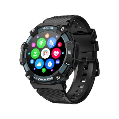 LOKMAT ATTACK 2 PRO 1.39 inch TFT 50 Meters Waterproof SpO2 Blood Oxygen Heart Rate Monitor Multi-sport Modes Smart Watch COD [1986398]