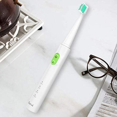 Borui BR-Z1 USB Wireless Ultrasonic Electric Toothbrush Oral Hygiene Rechargeable Sonic Automatic To COD [1987661]